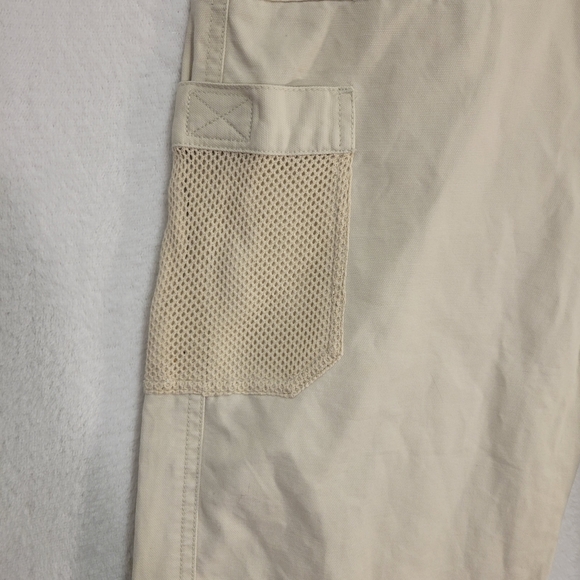 Ralph lauren Cargo pants Tan Safari cropped size 6 - Picture 9 of 9